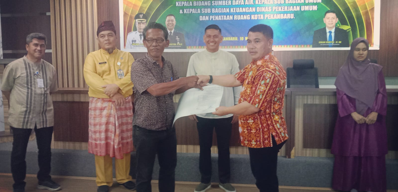 Sertijab Eselon III Dinas PUPR Kota Pekanbaru